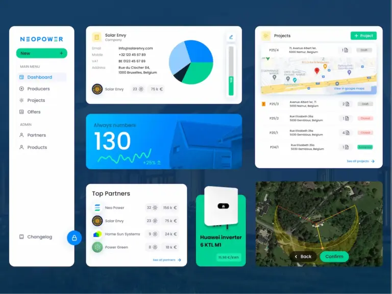 Apercu interface neopower